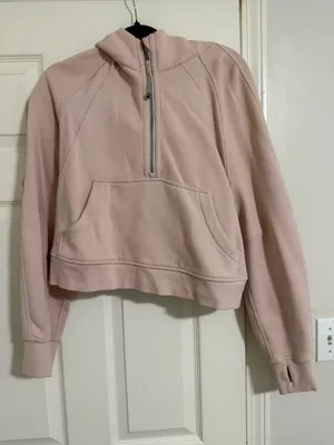 Lululemon Cropped Scuba Half-Zip Hoodie thumbnail 1