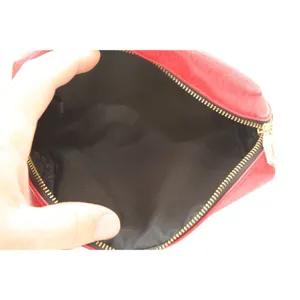 Yves Saint Laurent Red Cosmetic Bag Small thumbnail 6