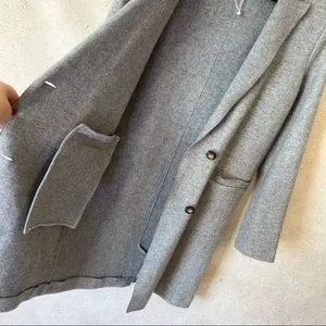 Zara Trafaluc Double Button Masculine Wool Coat thumbnail 3