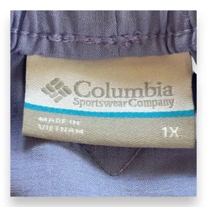 Columbia Women's Sandy River Blue Shorts Swim Outdoor Reg Fit‎ 1XL 5" Zip Pocket thumbnail 3
