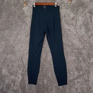 Lululemon Power Thru High Rise Tight 28" True Blue Color Leggings Size 6 thumbnail 6