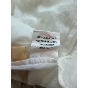 Ulla Johnson Viola White Cotton Lace Embroidered Crew Neck Mini Dress Size S 4 thumbnail 7