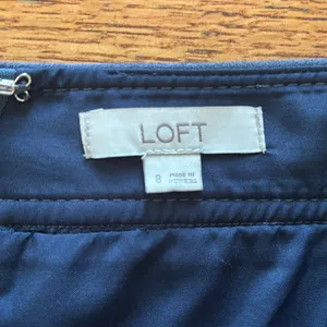 Loft blue skirt thumbnail 2