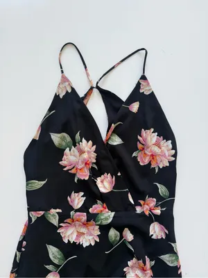 LUSH Floral Maxi Dress Size XL thumbnail 6