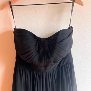 Jenny Yoo Aidan Convertible Strapless Chiffon Gown Size 4 thumbnail 5