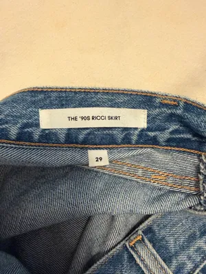 Aritzia 90’s Ricci Denim Skirt thumbnail 4