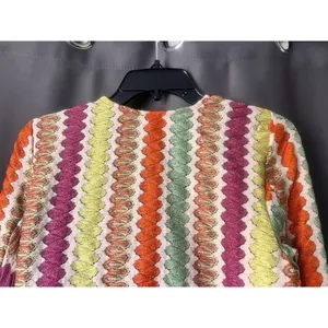 Free People Twist And Shout Crop Top Large Boho Crochet Scallop Festival Hippie thumbnail 8