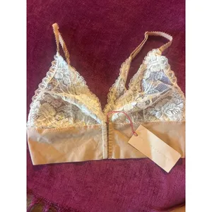 STELLA McCARTNEY Bella Lace Bralette Loungewear SEXY ROMANTIC Bra NWT L Large thumbnail 3