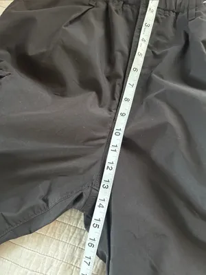 Uniqlo black cotton Wide Parachute Cargo loose baggy skater Pants Size S 27-30 thumbnail 14