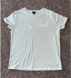 Orginality Dry Goods light green t shirt size‎ large thumbnail 1