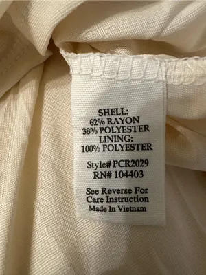 Perch by Blu Pepper Women's Cream Smocked Tiered Midi Dress - NWOT - Size 2x thumbnail 10