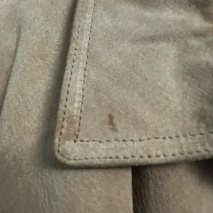 Women's Tan Suede/Leather Jacket Size XXL thumbnail 6