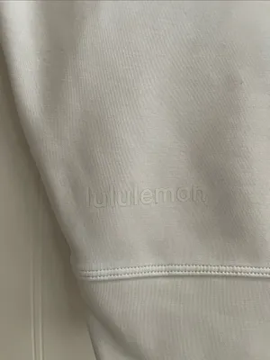 LULULEMON Softstreme Perfectly Oversized Cropped Crew in Vapor Size 8 thumbnail 4