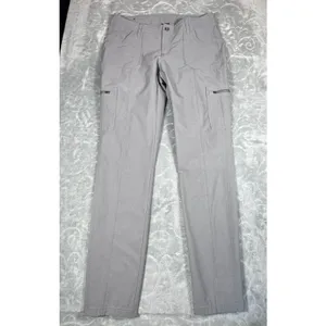 Kuhl Womens Cargo Pants Size 10 Grey Hiking Outdoor Utility USA Camping 32 X 30 thumbnail 3
