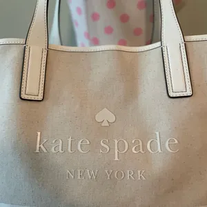 NWOT KATE SPADE Ash Street Logo Triple Compartment Tote thumbnail 3