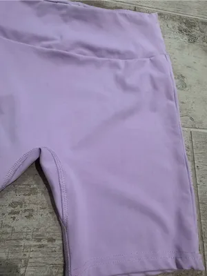 Rivir High-Waist Lavender Bike Shorts Size S thumbnail 2