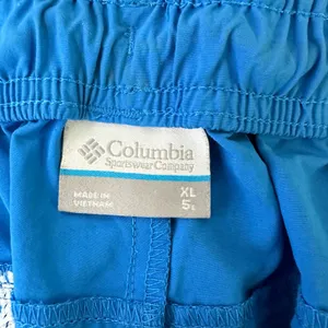 Columbia Womens size XL 5” PFG Backcast Water Shorts Nylon Blue 1835911 thumbnail 5