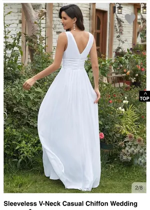 Ever pretty White Dress thumbnail 2