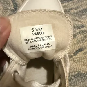 Sincerely Jules Vasco Tan and White Platform Sneakers Size 6.5 thumbnail 6
