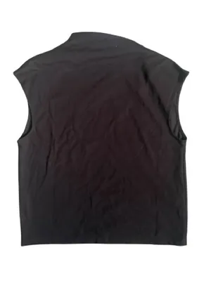 NEW MNG Mango Brown Sleeveless Tank asymmetrical Neck Size Small thumbnail 4