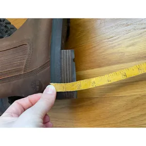 Timberland Rebotl Brown Chelsea Boots 8.5 Heritage Classic 1.75" Heel Leather thumbnail 10