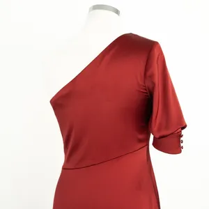 Kay Unger - Izabella One Shoulder Satin‎ Gown thumbnail 14