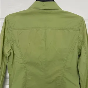 Plugg Light Green Cotton Blazer with Bow Pocket Accents thumbnail 14