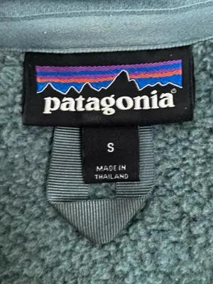 Patagonia Women's Quarter-Zip Fleece Pullover in Heather Blue — Size Small thumbnail 5
