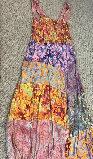 Maxi dress floral Multiple thumbnail 3