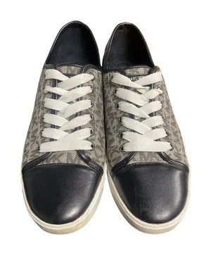 Michael Kors Women's Black/White Shoes/Sneakers/Low-Tops Size 8 SKU 1787 thumbnail 1