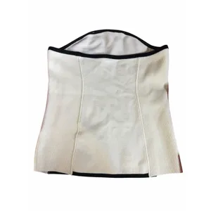 Anthropologie Black Rose Strapless Corset Tube Top Ivory XS thumbnail 4