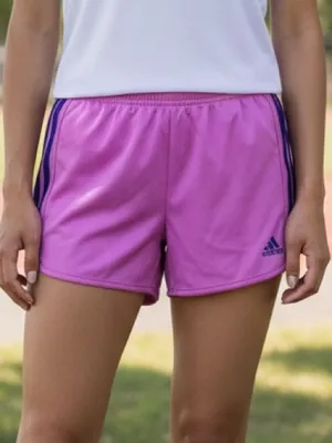 Adidas Girls Pink Shorts Size 14-16 (Women's XS) thumbnail 1
