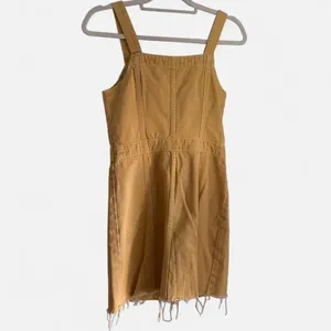 Boyish “The Kennedy” Denim Mini Dress in Honey Pot – Retro Western It-Girl XS thumbnail 4