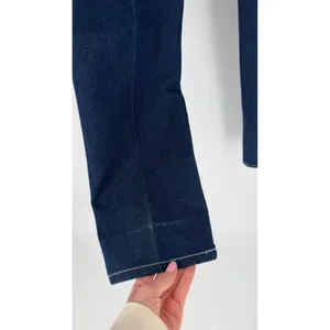 Vintage Wrangler Jeans Size 10 Dark‎ Wash Straight Leg Westernwear 34" Tall thumbnail 12