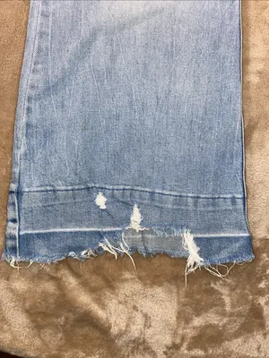 Vervet Flying Monkey High Rise Flare Light Wash Flare Jeans thumbnail 4