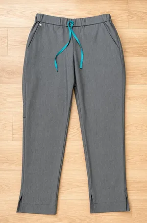 FIGS Women's Livingston High-Rise Medical Scrub Pants Graphite Small thumbnail 1