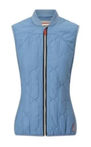 Hunter Original Midlayer Gilet Baby Blue Quilted Vest Women’s Small thumbnail 1