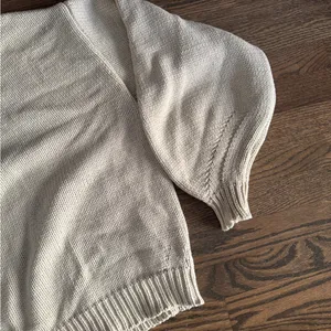 Princess Polly Tan cable knit oversized jumper sweater NWT thumbnail 4