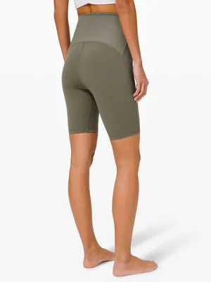 Lululemon Blissful Bend Super High-Rise Short 8" Army Green Size 6 thumbnail 3