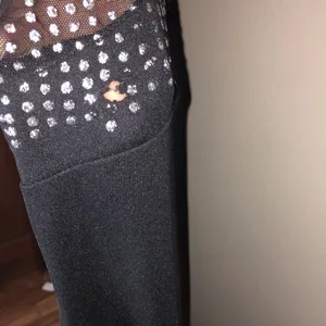 Morgan and Co. black and silver dress size 7/8 sparkly prom dress long m…​​ thumbnail 5