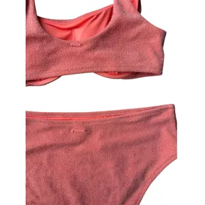 PINK by Victoria’s Secret Coral Sparkle Wave Bikini Swimsuit S/M thumbnail 4