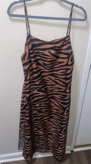 Gianni Bini Animal Print Dress size L thumbnail 1