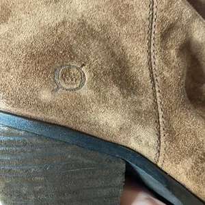 Born Aire boots‎ brown leather heeled boots size 7 thumbnail 10