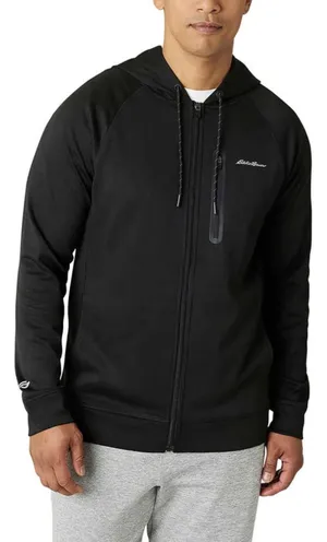 Eddie Bauer Men’s Performance Full Zip Hoodie Black Size XL Soft Comfortable thumbnail 1