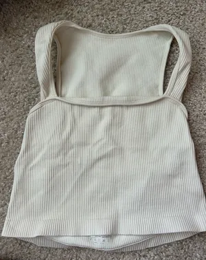 OQQ Tank Top One Piece Women’s Jumpsuit Ribbed Sleeveless Square Neck Yoga thumbnail 1