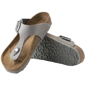 BIRKENSTOCK WOMEN'S GIZEH BIG BUCKLE DOVE GRAY Size 39 NEW thumbnail 3