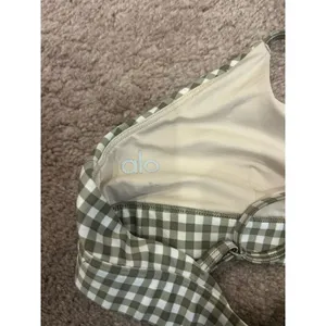 Alo Yoga Airlift Gingham Splendor Bra XS thumbnail 6