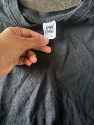 Daytrip Day Break Black Tie Summer Top L thumbnail 2