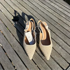 Nwt Women's Milan Slingback Heels - A New Day size 7 pearl wedding summer spring thumbnail 2