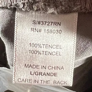 1294|NWOT Love Tree Tencel Utility Safari Cargo Button Front Romper Gray Women L thumbnail 6